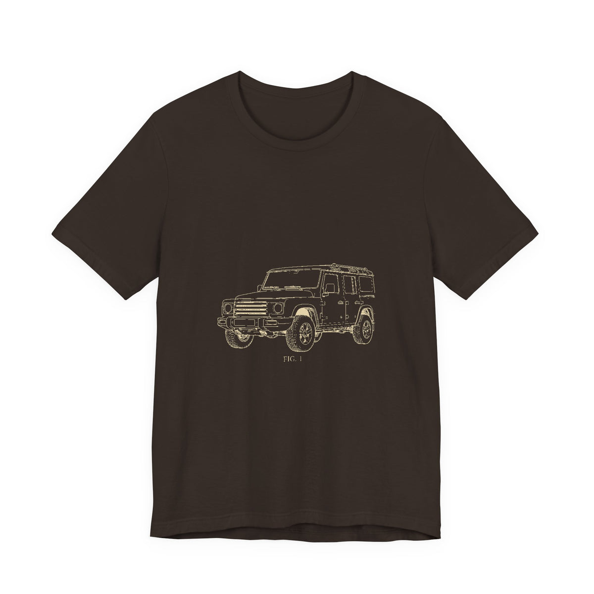 Boxy 4x4 Patent FIG. 1 / FIG. 2 Tee