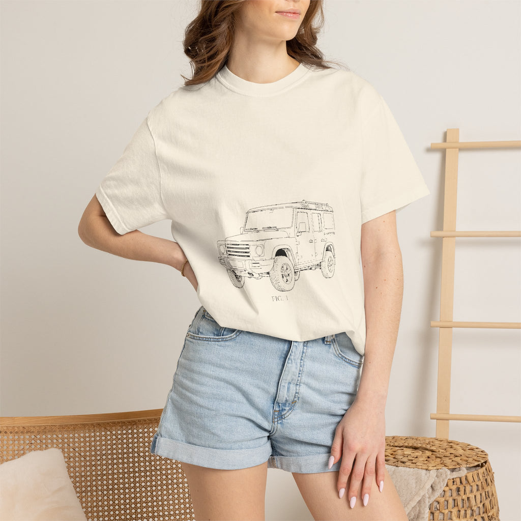 Boxy 4x4 Patent FIG. 1 / FIG. 2 Tee