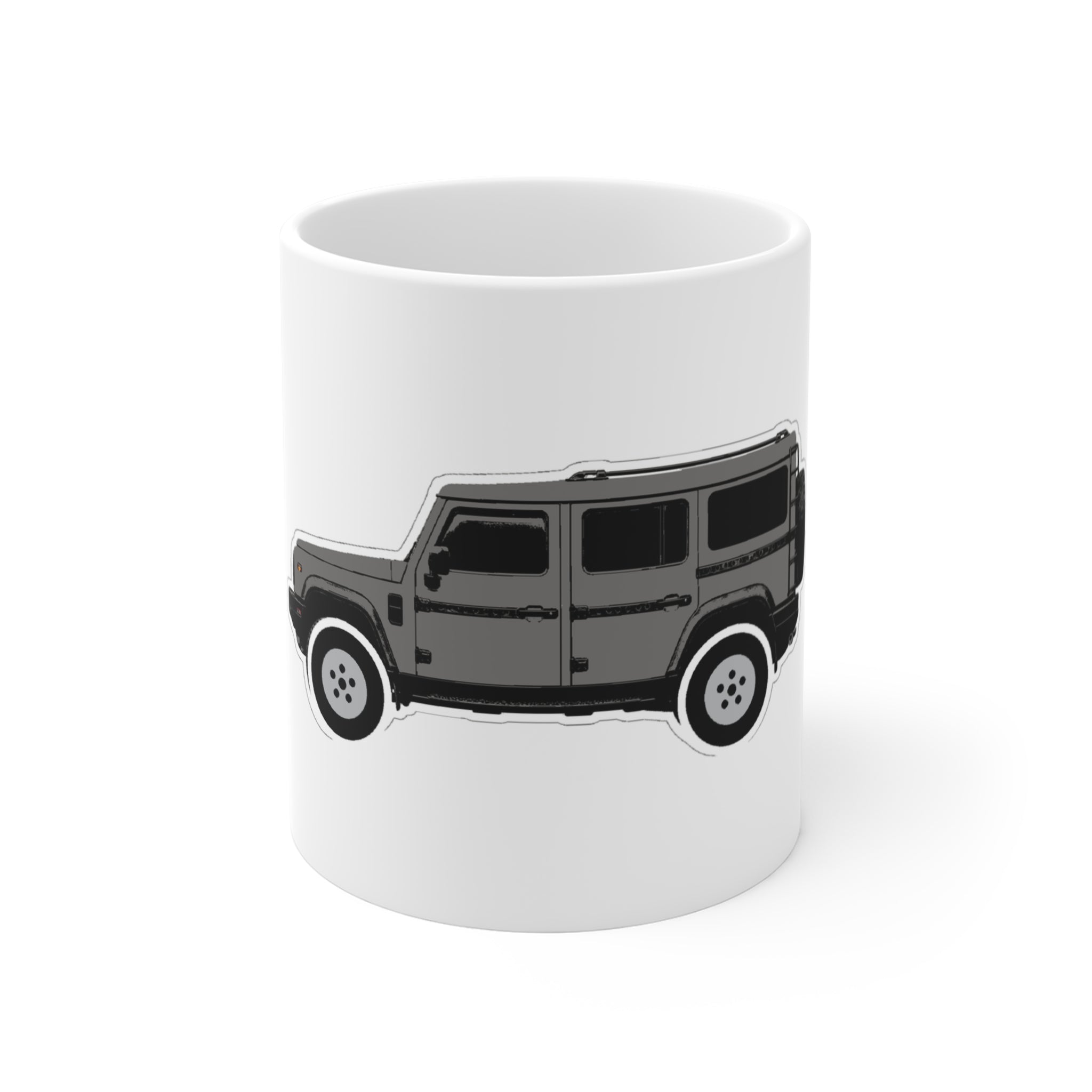Boxy 4x4 Hambach Side 11oz Mug — Donny Grey