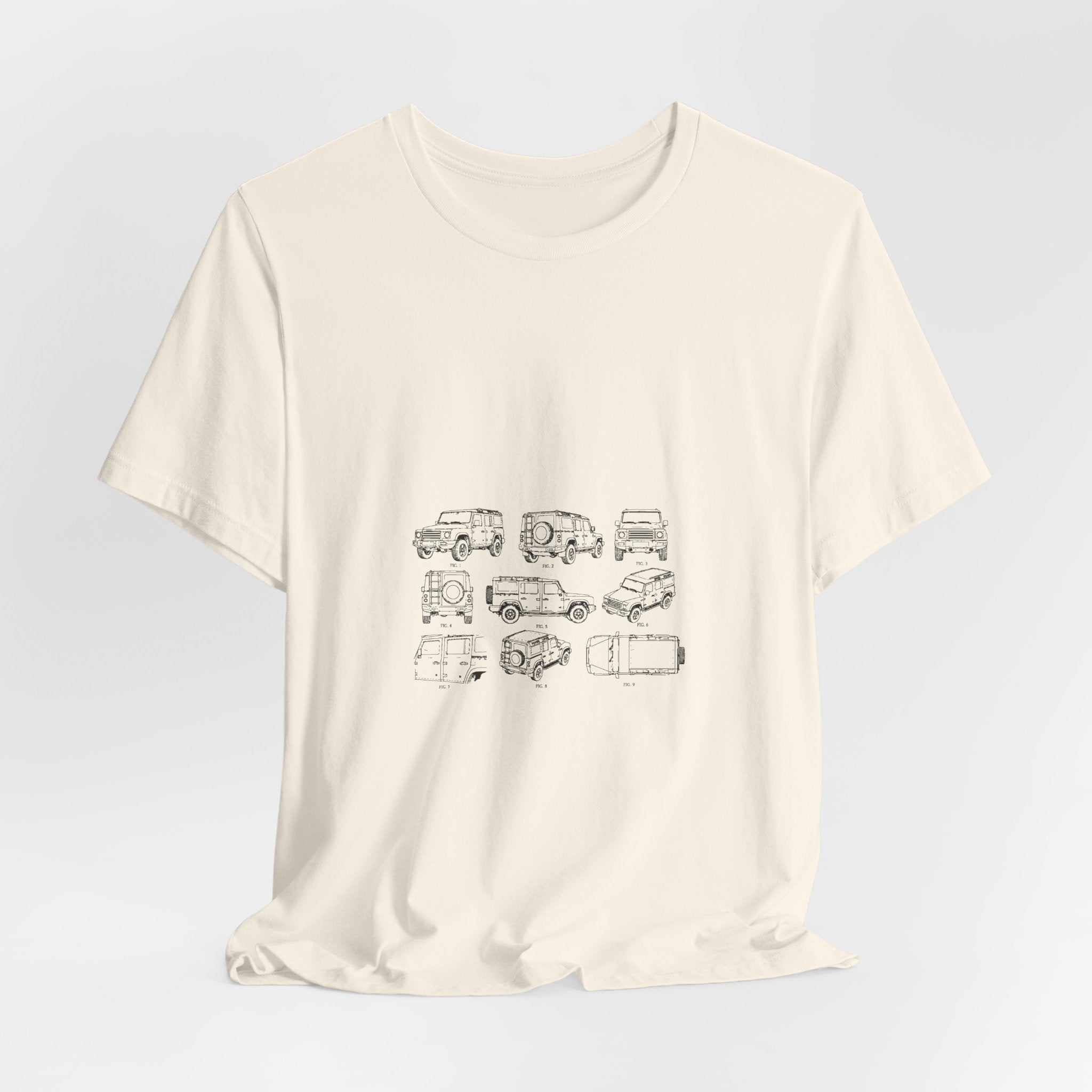 Boxy 4x4 Patent Sheet Tee