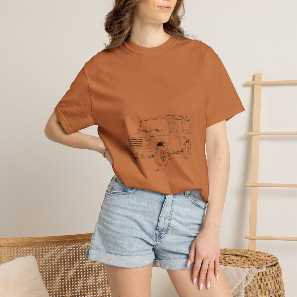 Boxy 4x4 Patent FIG. 1 / FIG. 2 Tee