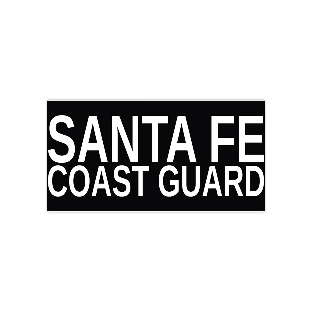 Boxy 4x4 Car Sticker — Santa Fe Coast Guard