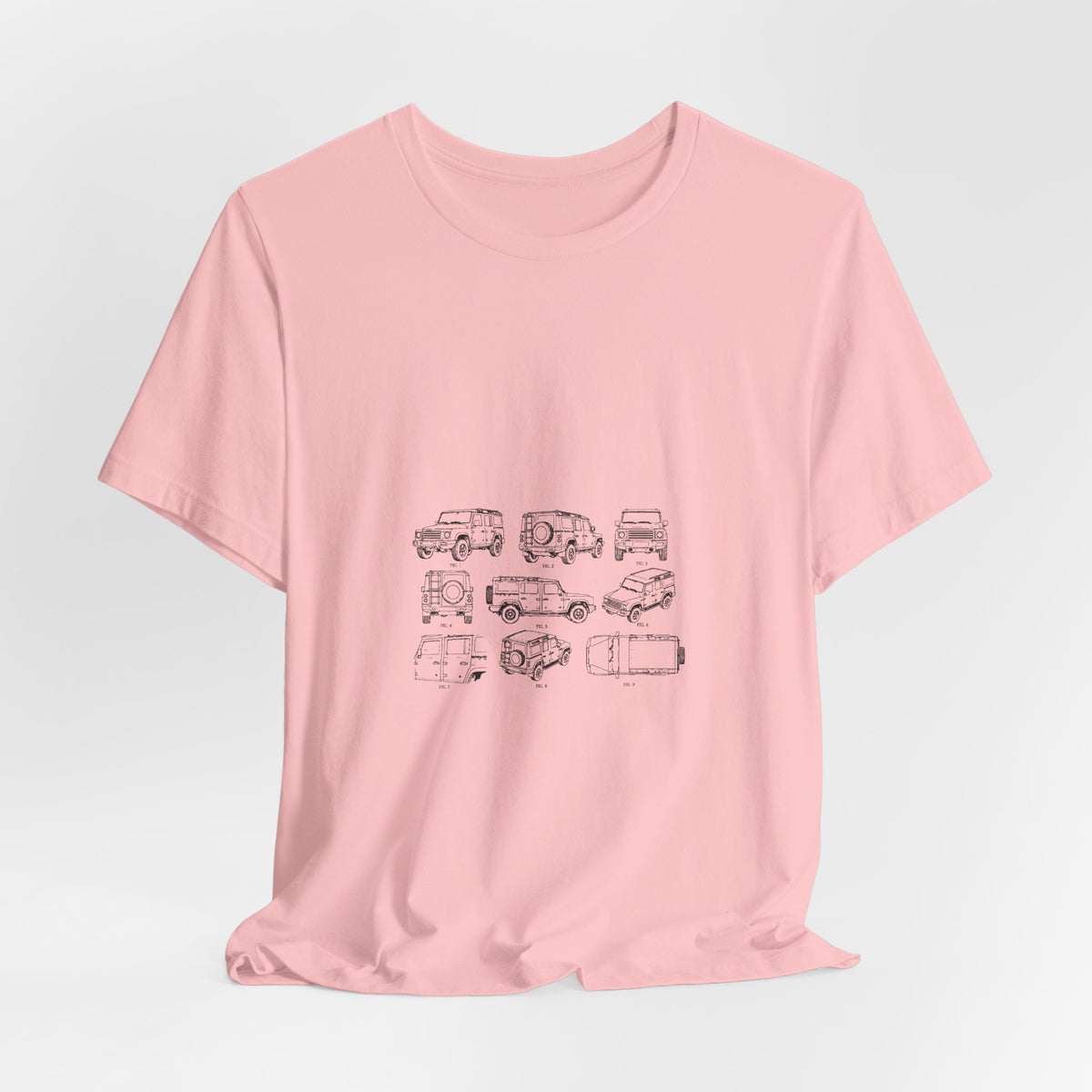 Boxy 4x4 Patent Sheet Tee