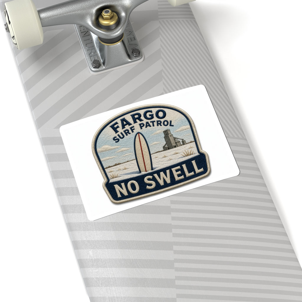 Fargo Surf Patrol (NO SWELL) Sticker