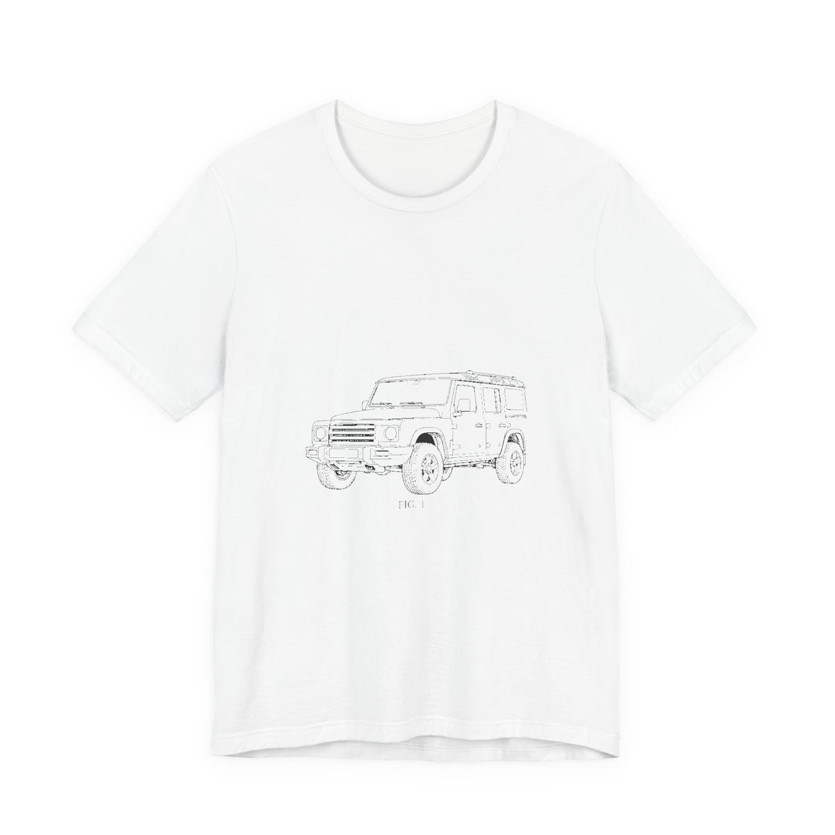 Boxy 4x4 Patent FIG. 1 / FIG. 2 Tee