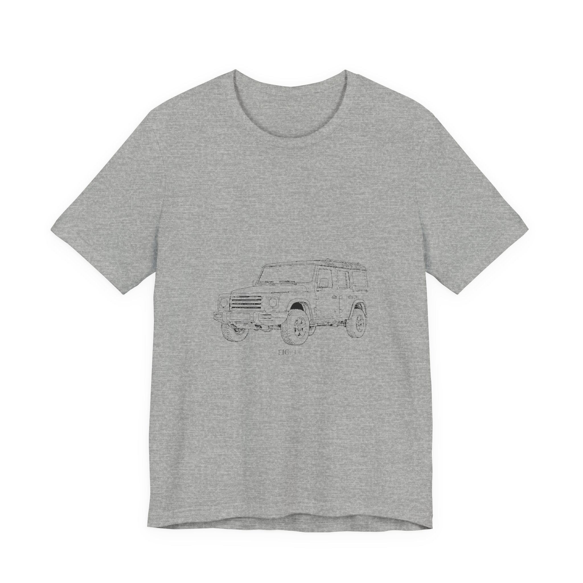 Boxy 4x4 Patent FIG. 1 / FIG. 2 Tee