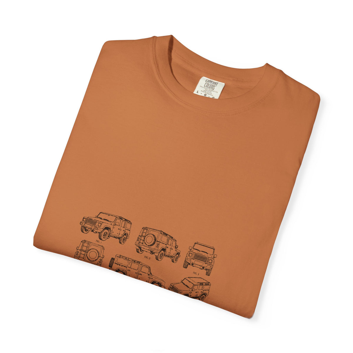 Boxy 4x4 Patent Sheet Tee