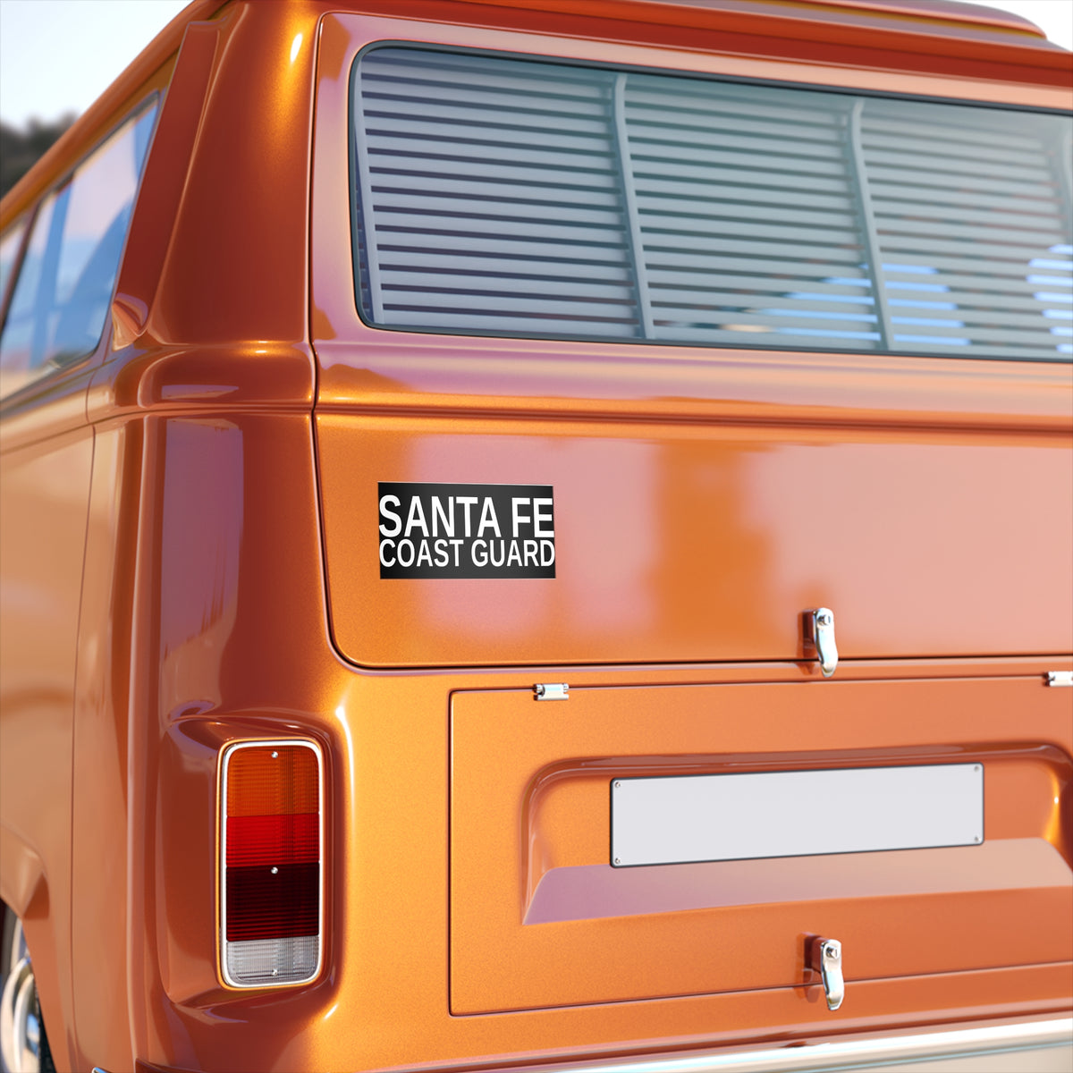 Boxy 4x4 Car Sticker — Santa Fe Coast Guard