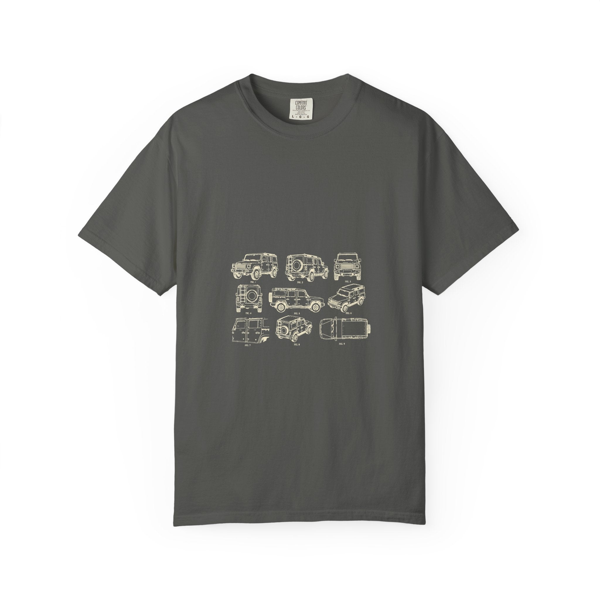 Boxy 4x4 Patent Sheet Tee