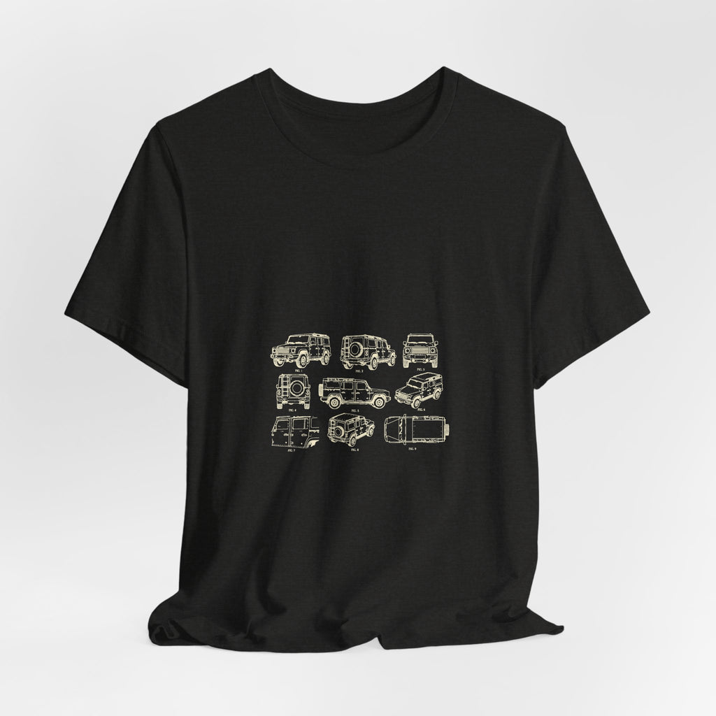 Boxy 4x4 Patent Sheet Tee