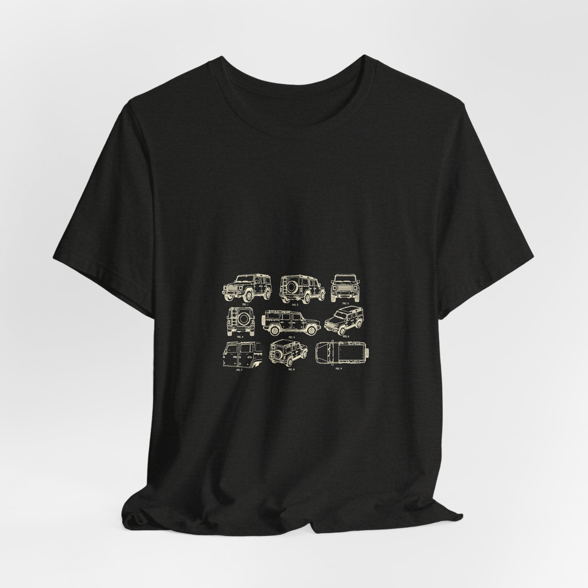 Boxy 4x4 Patent Sheet Tee