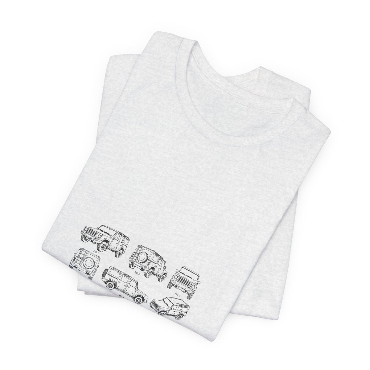 Boxy 4x4 Patent Sheet Tee
