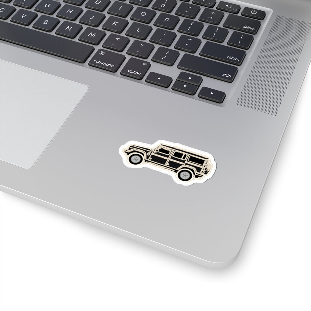 Boxy 4x4 Hambach Side Sticker — Inky Black