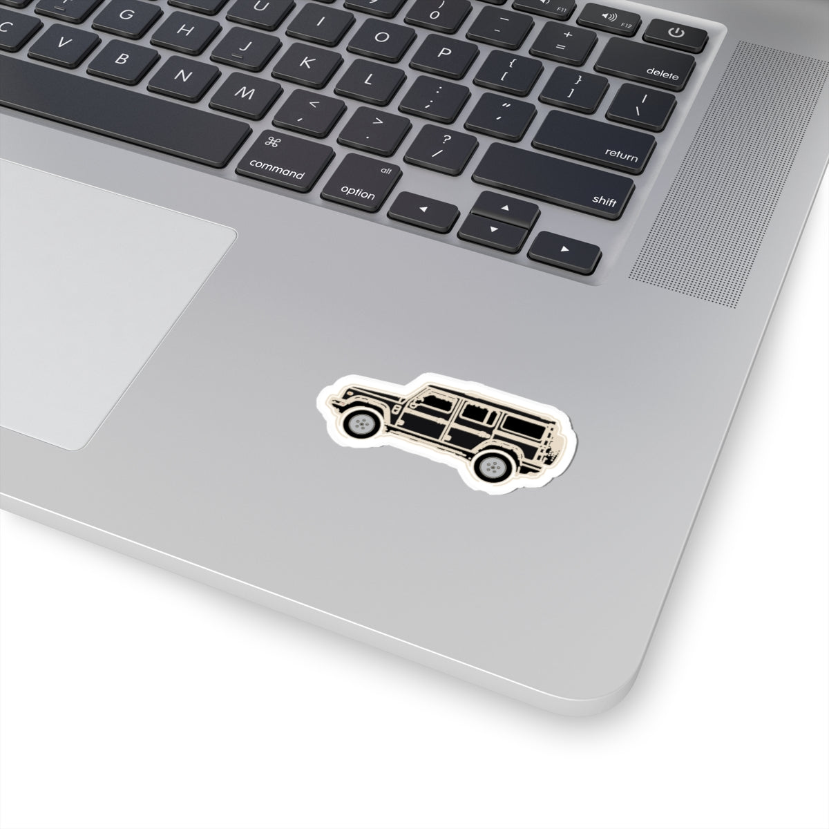 Boxy 4x4 Hambach Side Sticker — Inky Black