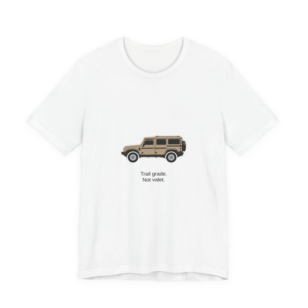 Boxy 4x4 Hambach Side Tee — Magic Mushroom White Field — Trail grade. Not valet.