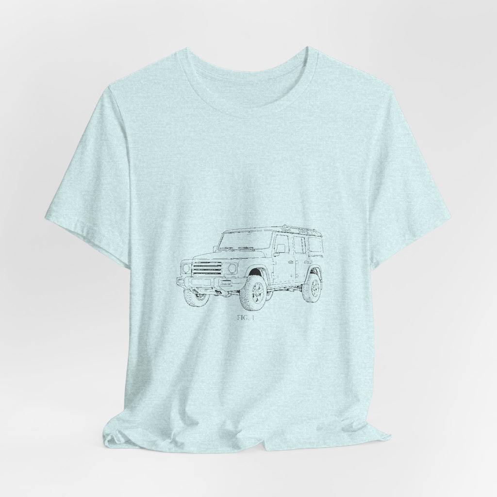 Boxy 4x4 Patent FIG. 1 / FIG. 2 Tee