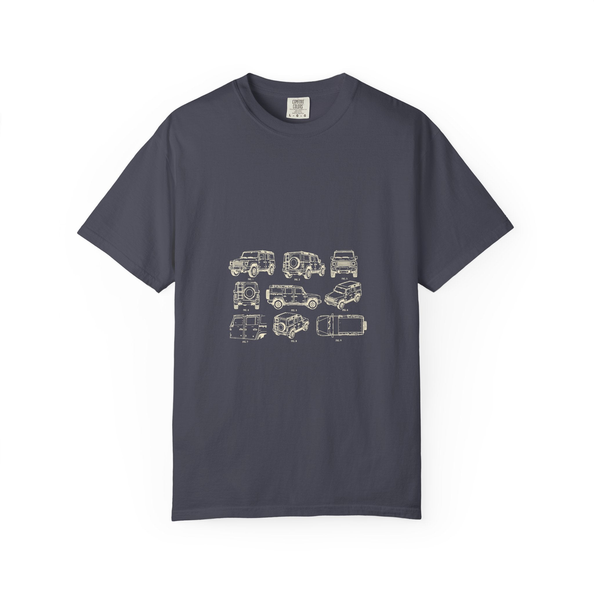 Boxy 4x4 Patent Sheet Tee