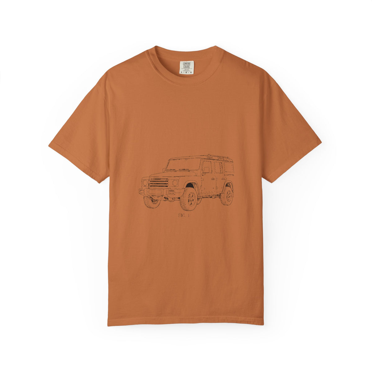 Boxy 4x4 Patent FIG. 1 / FIG. 2 Tee
