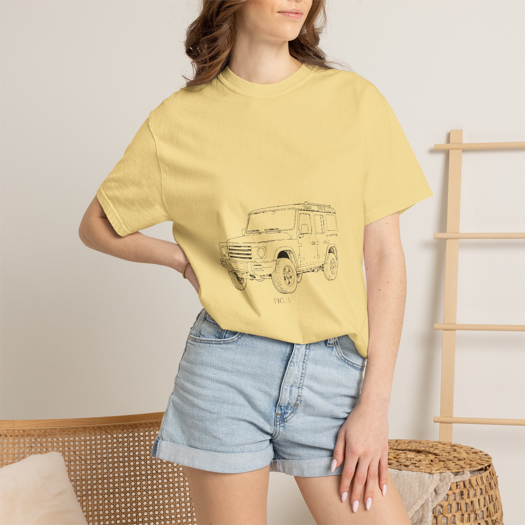 Boxy 4x4 Patent FIG. 1 / FIG. 2 Tee