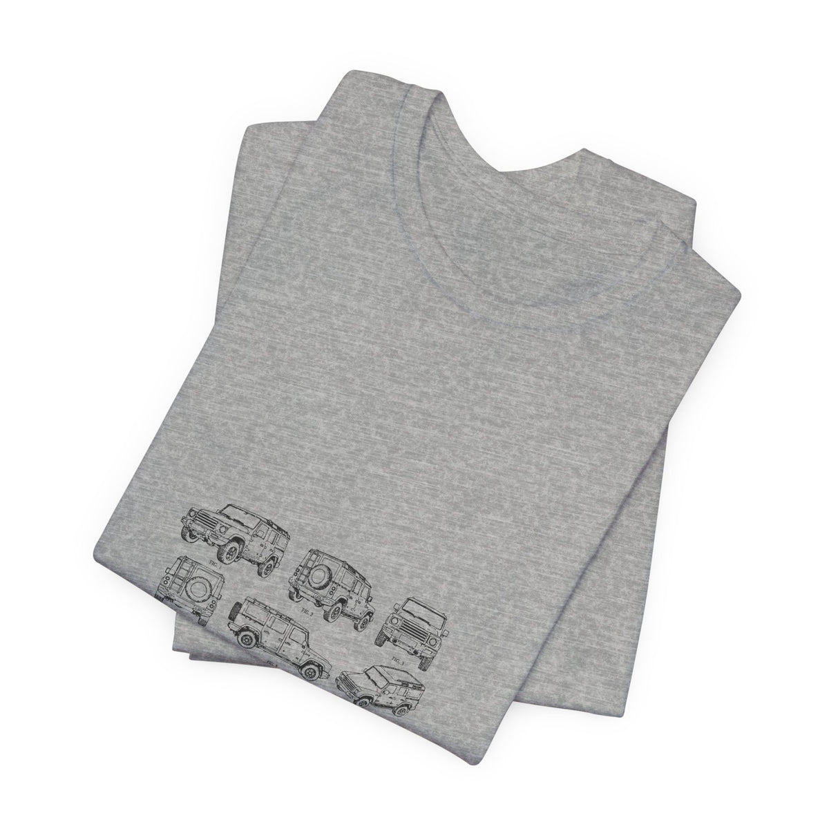 Boxy 4x4 Patent Sheet Tee