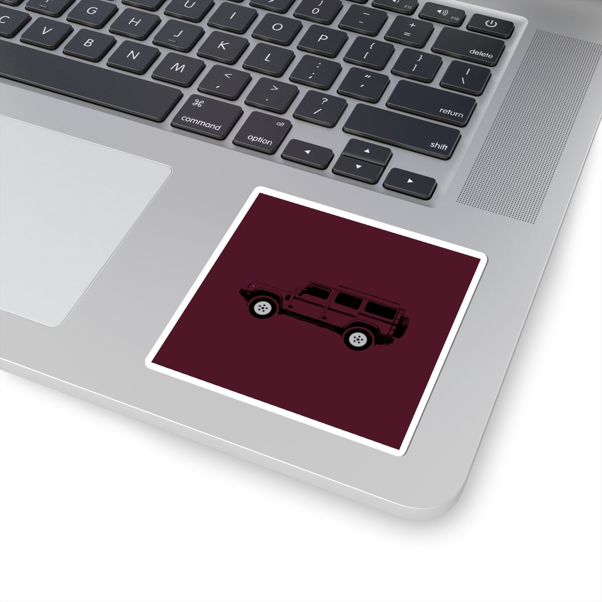Boxy 4x4 Hambach Side Sticker — Queen's Red