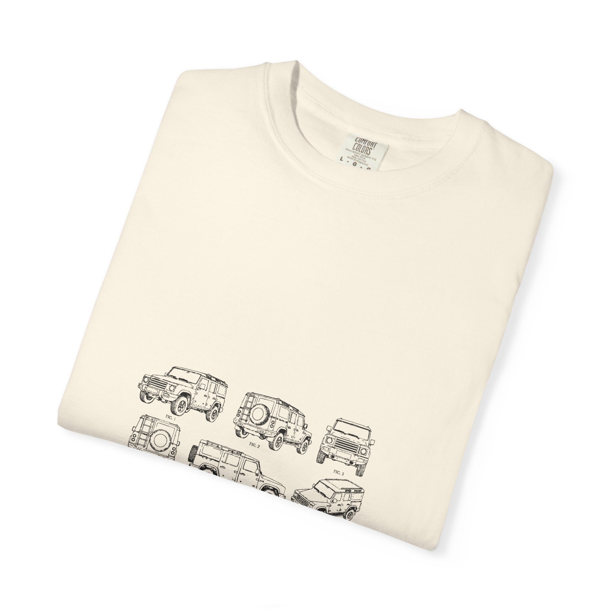 Boxy 4x4 Patent Sheet Tee