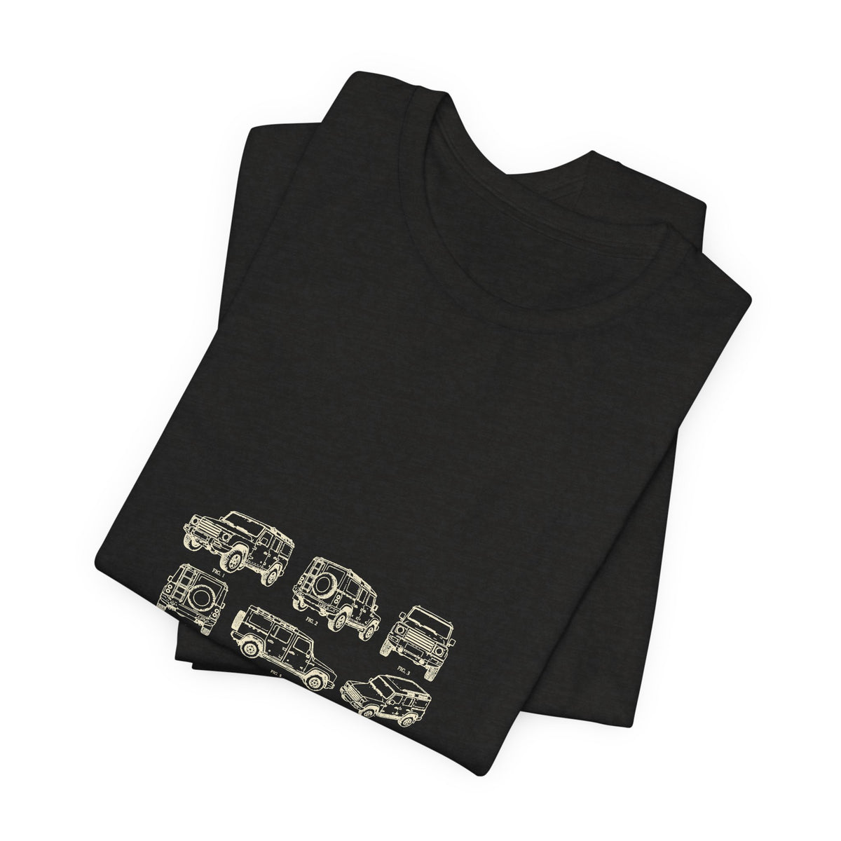 Boxy 4x4 Patent Sheet Tee