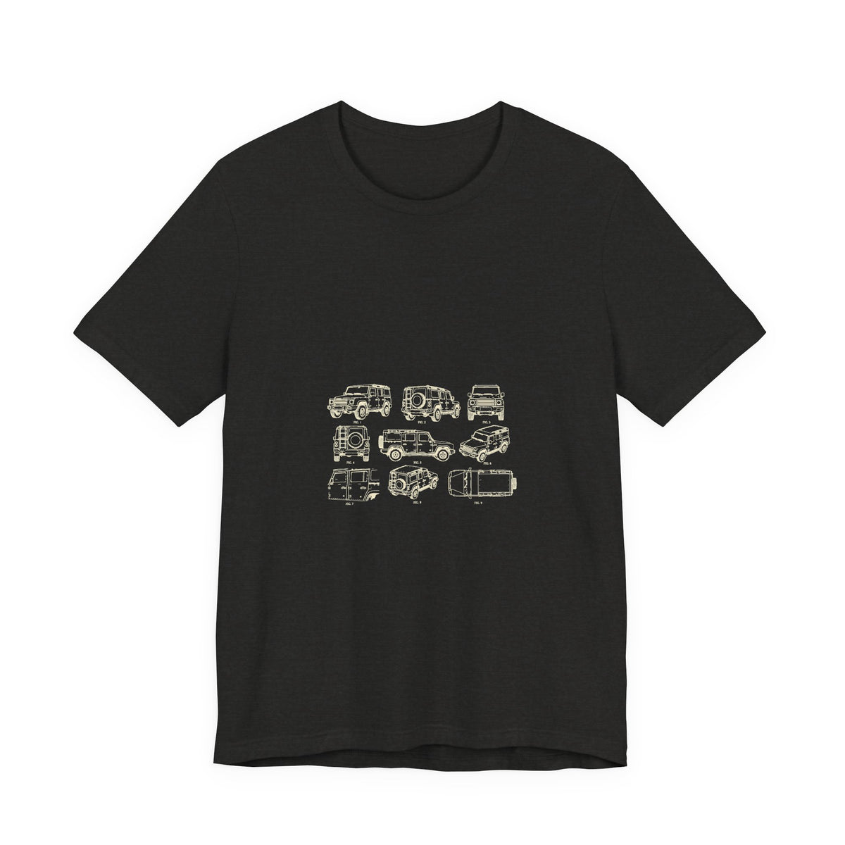 Boxy 4x4 Patent Sheet Tee