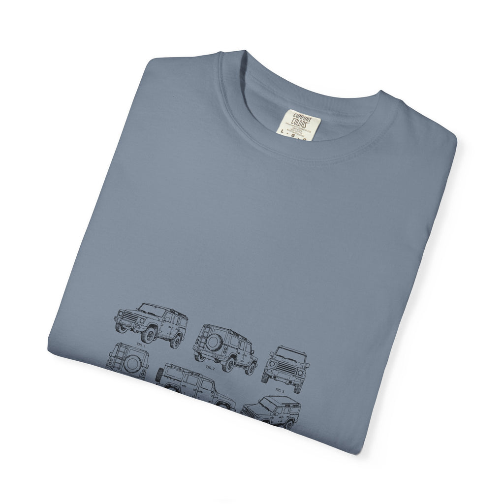 Boxy 4x4 Patent Sheet Tee