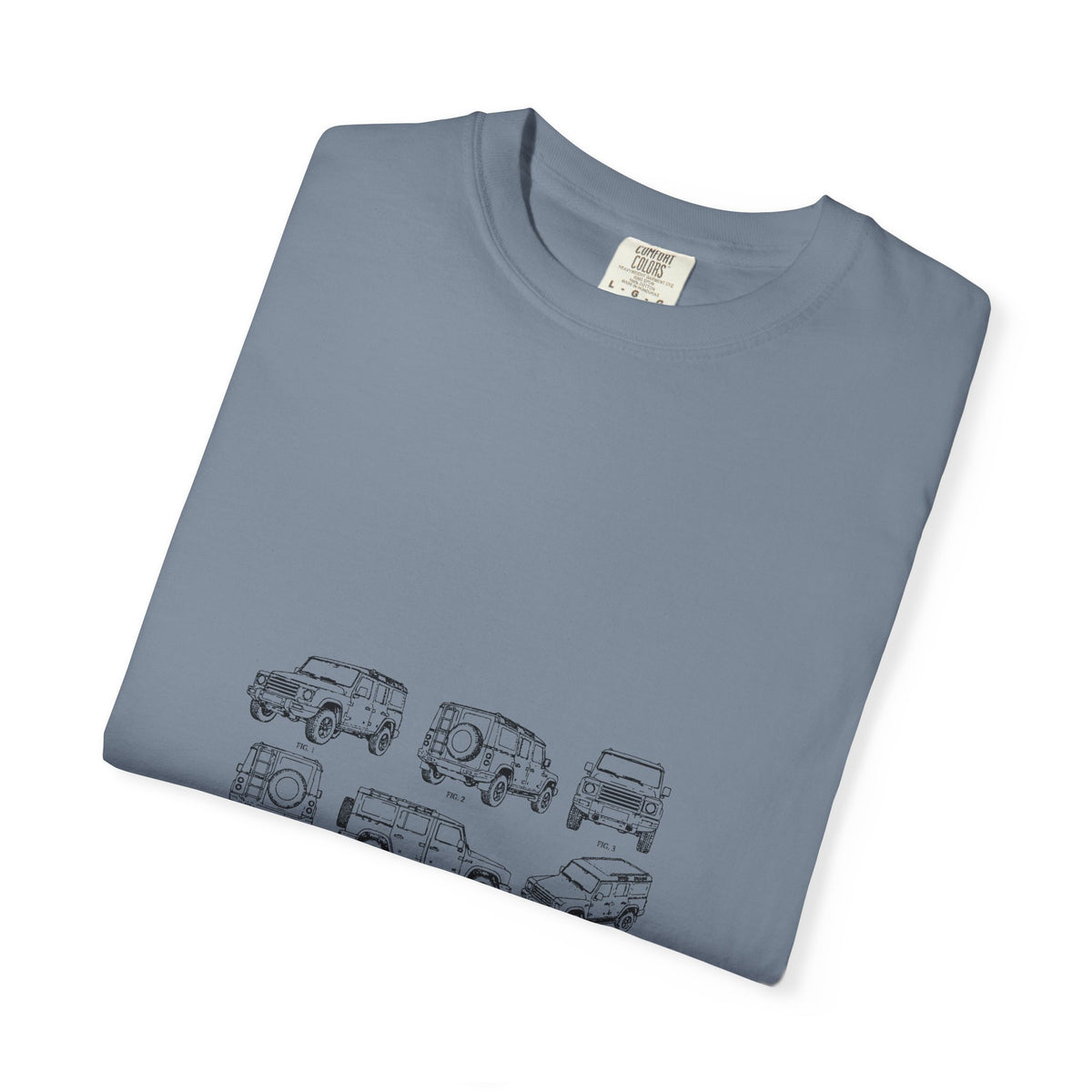 Boxy 4x4 Patent Sheet Tee