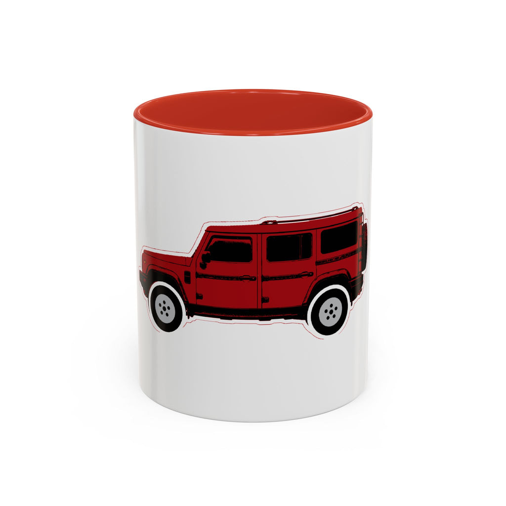 Boxy 4x4 Devil Red Accent Mug