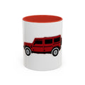 Boxy 4x4 Devil Red Accent Mug