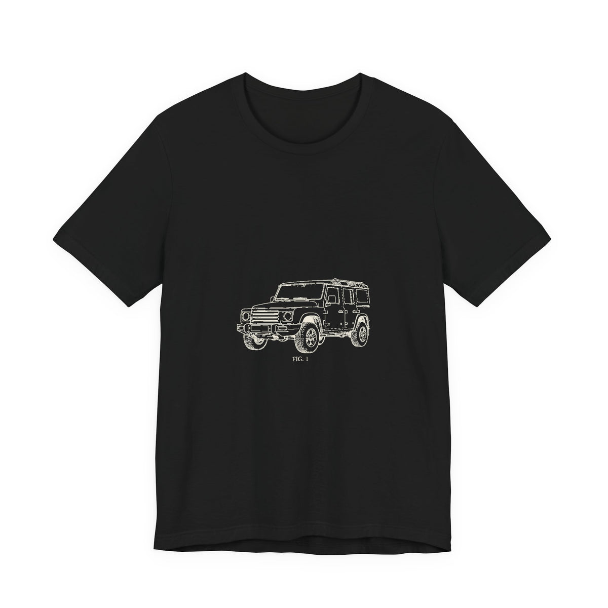 Boxy 4x4 Patent FIG. 1 Tee