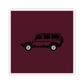 Boxy 4x4 Hambach Side Sticker — Queen’s Red Inky Roof
