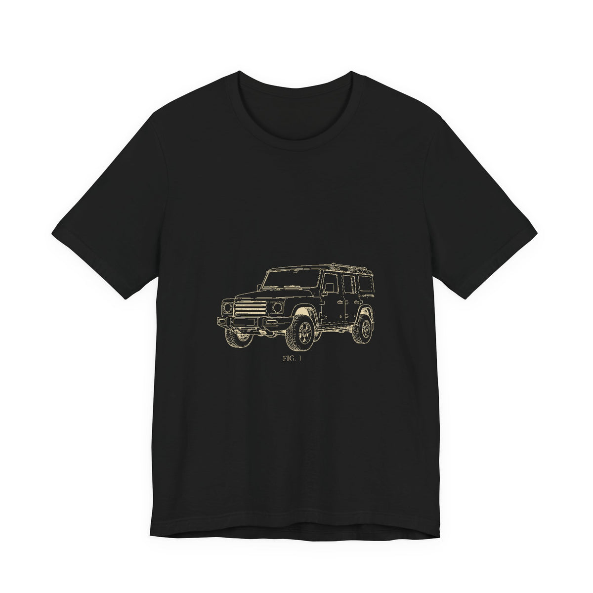 Boxy 4x4 Patent FIG. 1 / FIG. 2 Tee