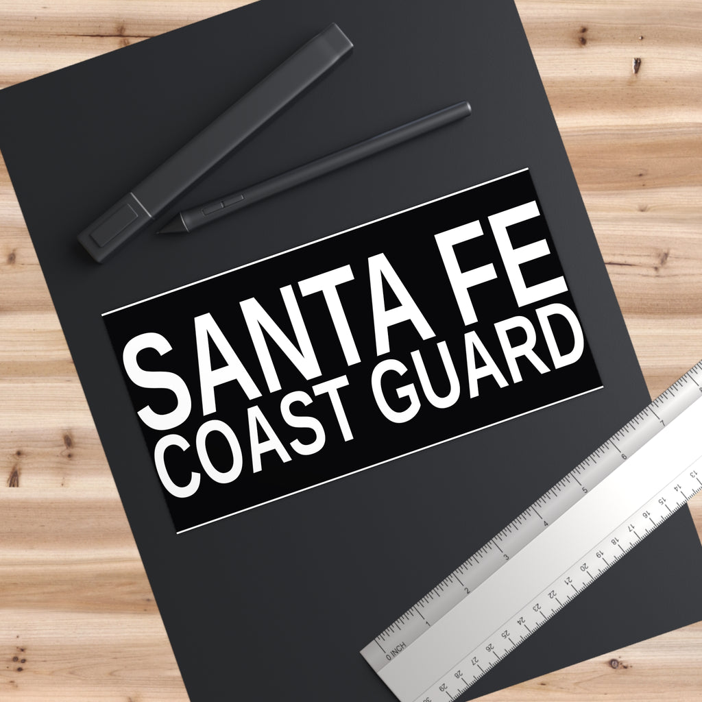 Boxy 4x4 Car Sticker — Santa Fe Coast Guard