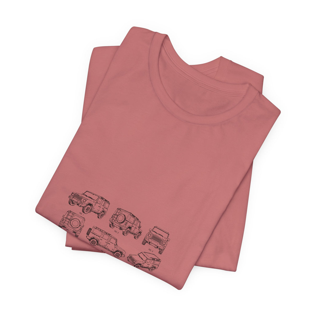 Boxy 4x4 Patent Sheet Tee