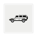 Boxy 4x4 Hambach Side Sticker — Scottish White