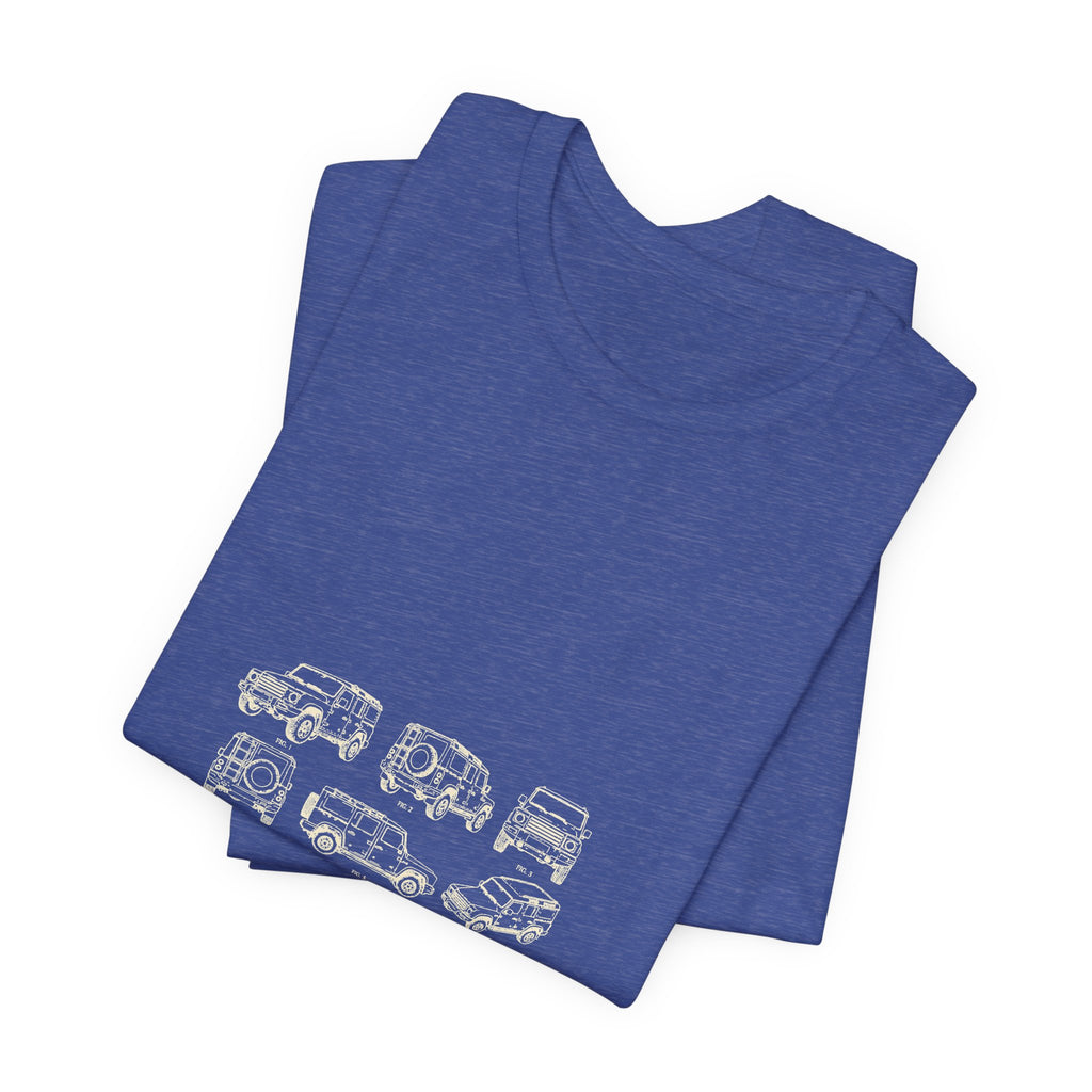 Boxy 4x4 Patent Sheet Tee