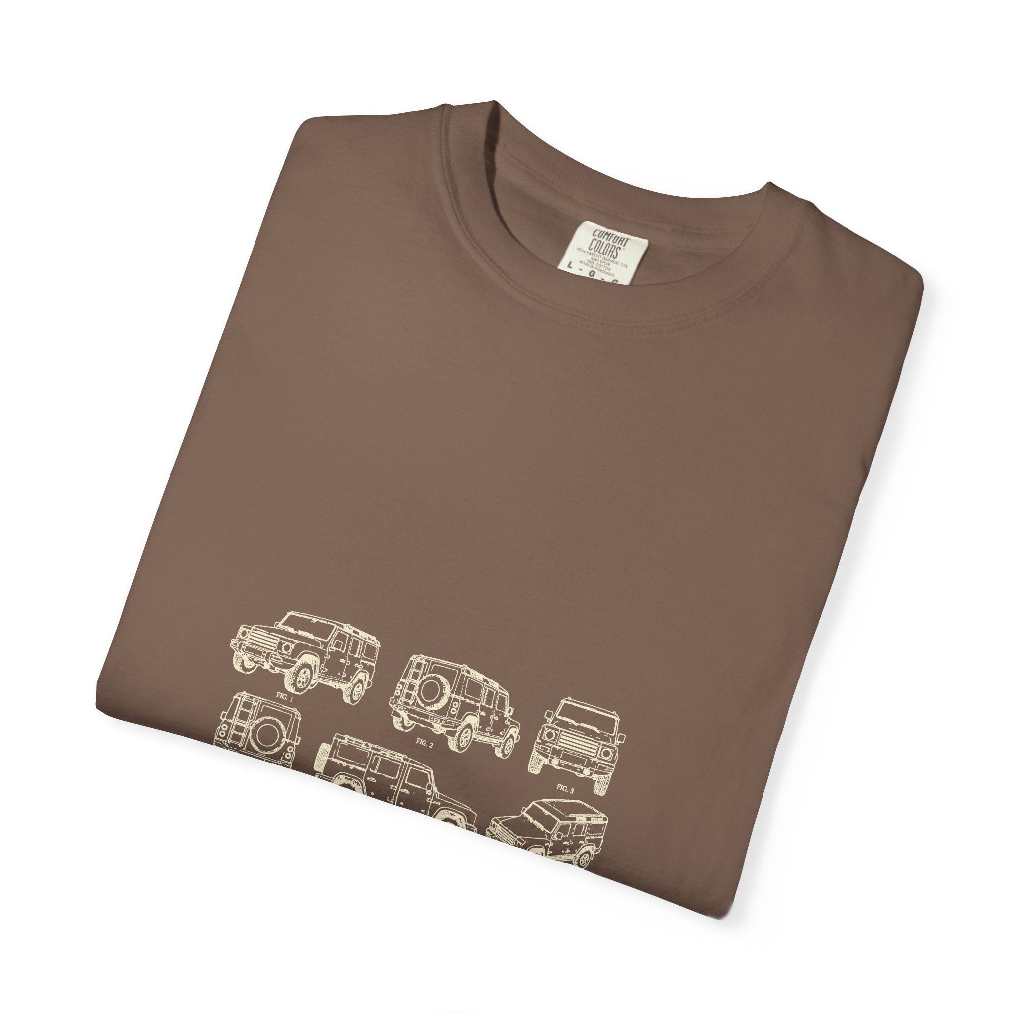 Boxy 4x4 Patent Sheet Tee