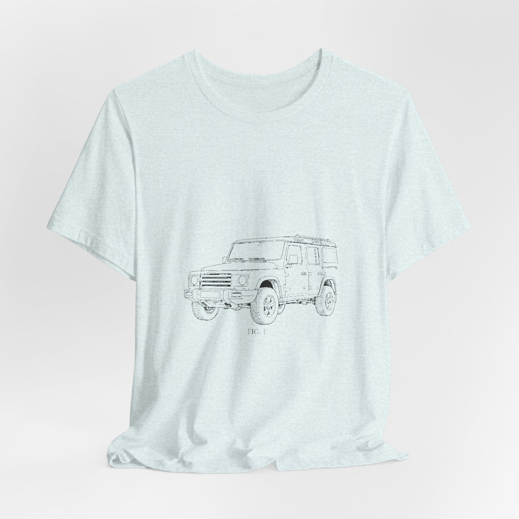 Boxy 4x4 Patent FIG. 1 / FIG. 2 Tee