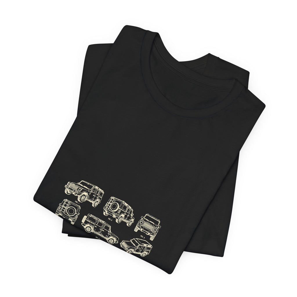 Boxy 4x4 Patent Sheet Tee
