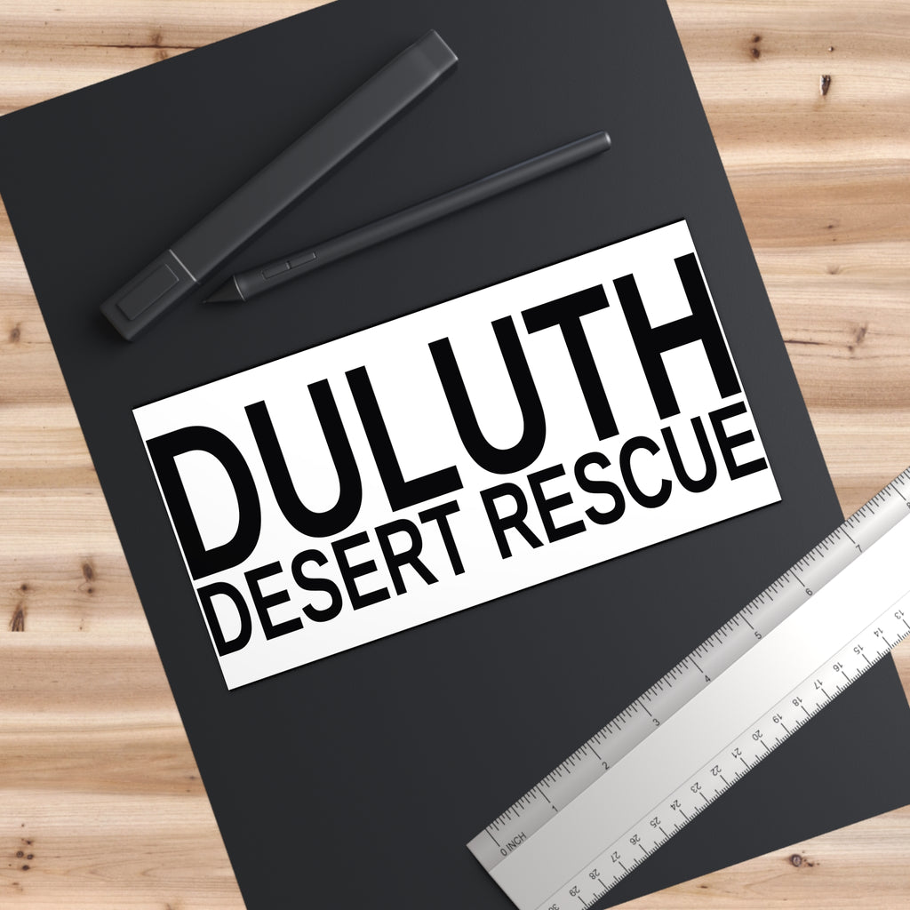 Boxy 4x4 Car Sticker — Duluth Desert Rescue