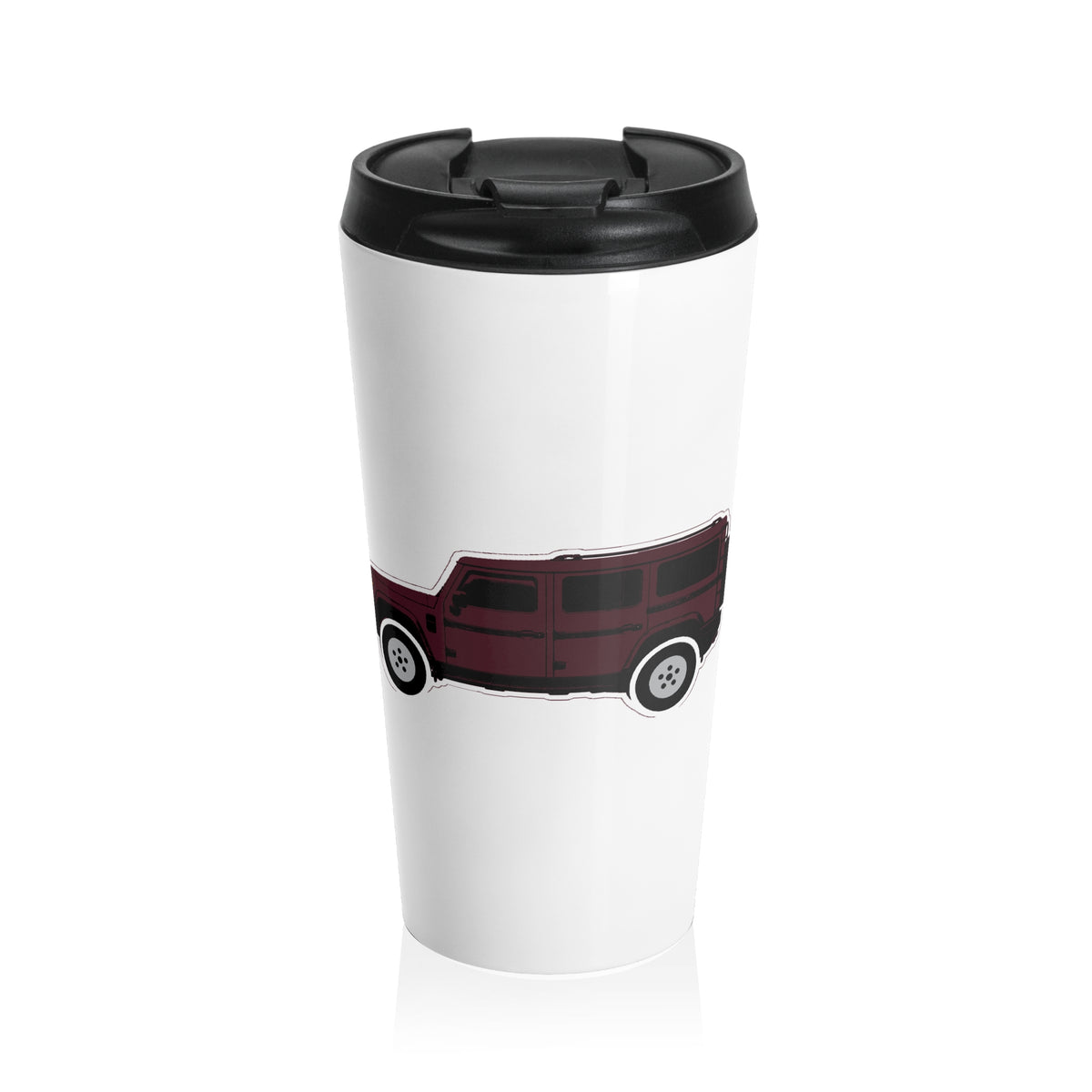 Boxy 4x4 Hambach Side Travel Mug — Queen's Red