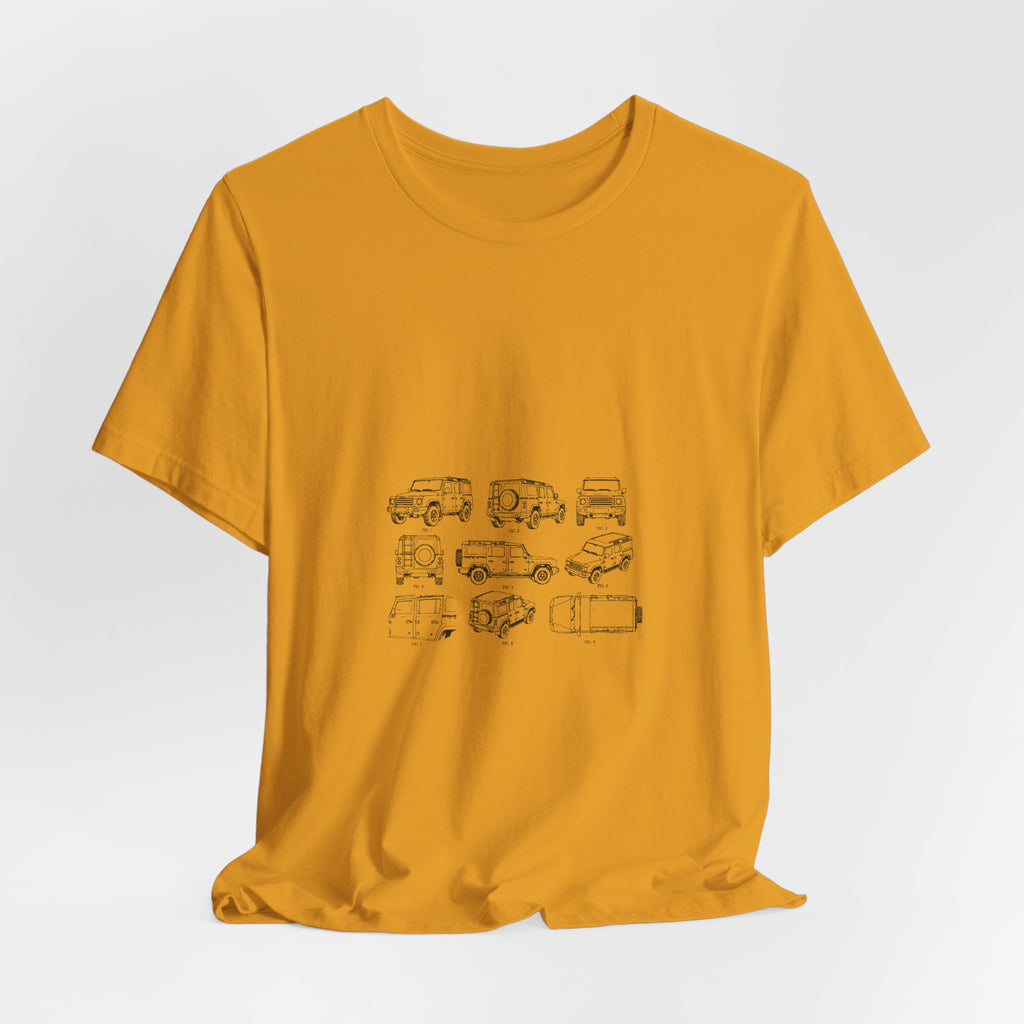 Boxy 4x4 Patent Sheet Tee