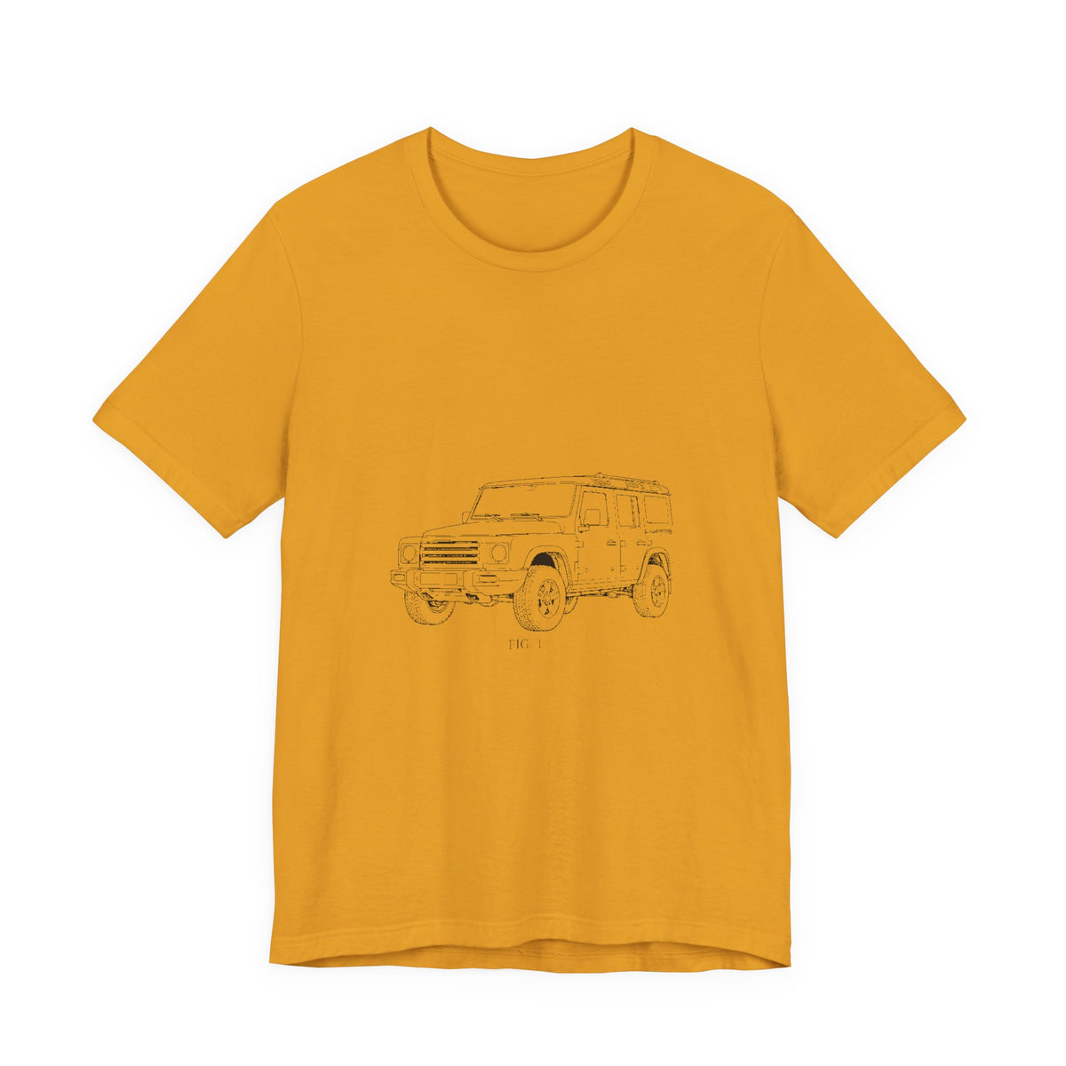 Boxy 4x4 Patent FIG. 1 / FIG. 2 Tee