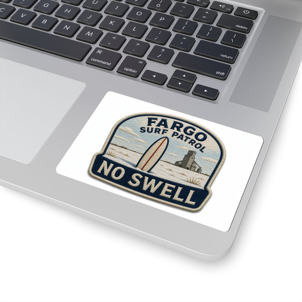 Fargo Surf Patrol (NO SWELL) Sticker