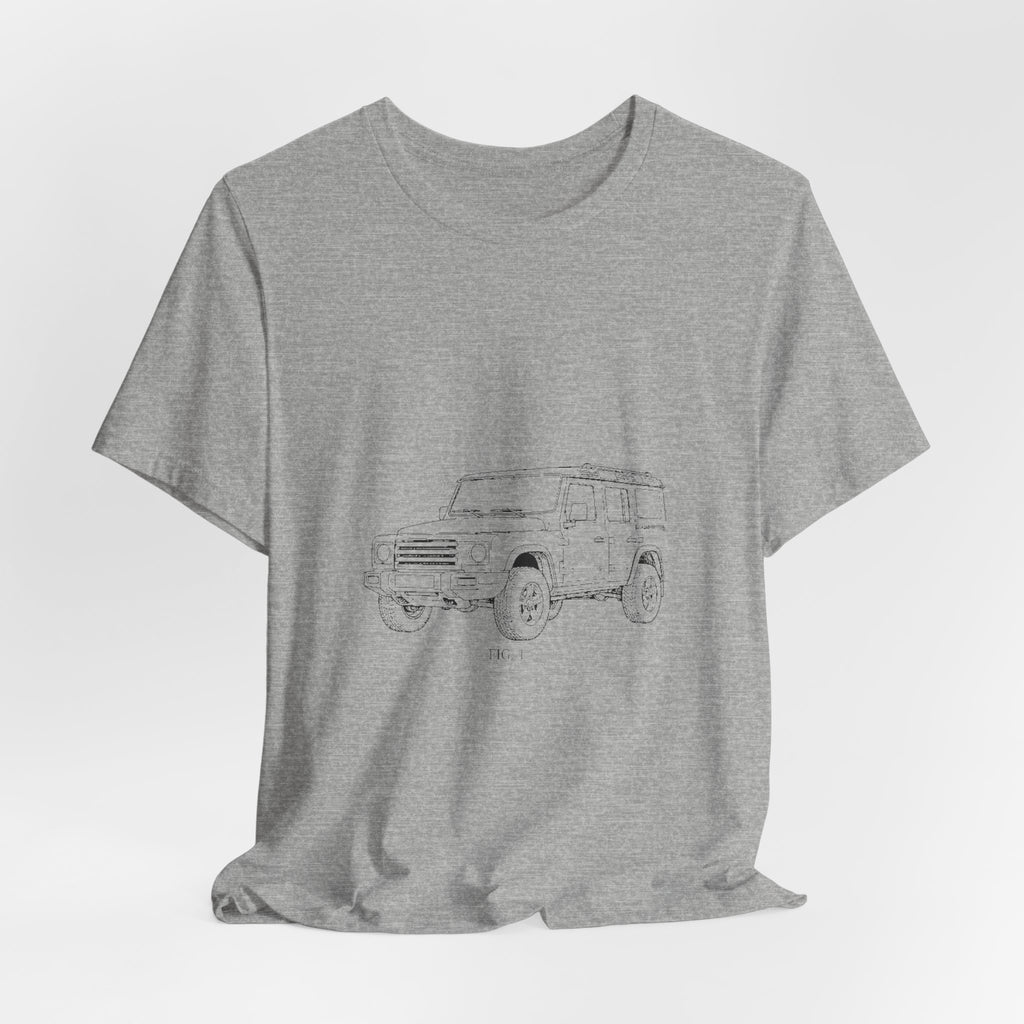 Boxy 4x4 Patent FIG. 1 / FIG. 2 Tee