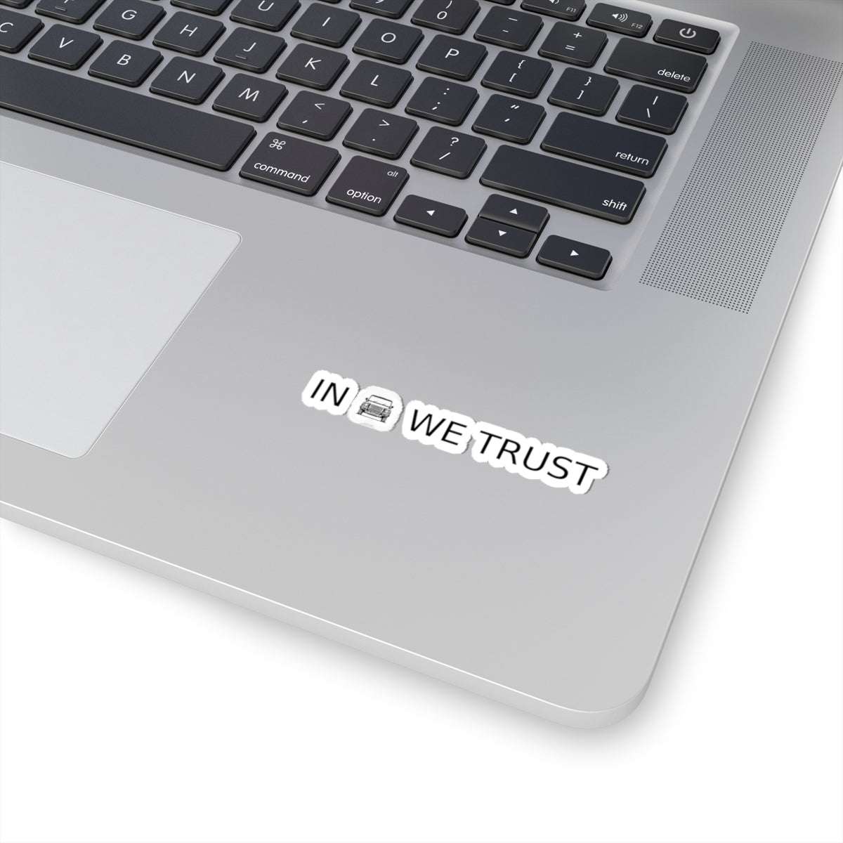 In We Trust Sticker