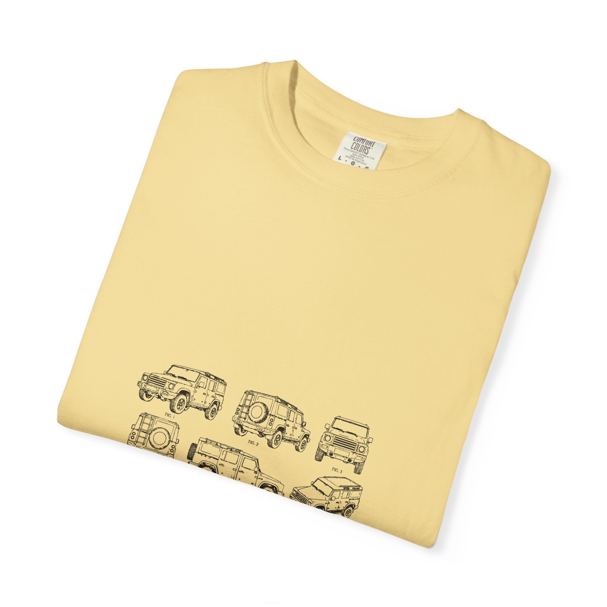 Boxy 4x4 Patent Sheet Tee